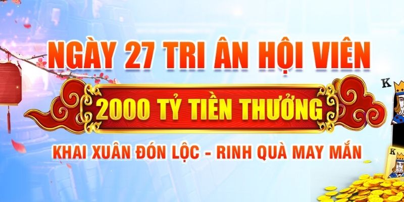 Thưởng 2000 tỷ đồng dành cho người dùng